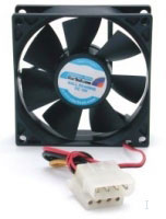 Startech.com Ventilador para Ordenador con Rodamiento de Bolas Doble 80x25mm c/Conector LP4 (FANBOX)